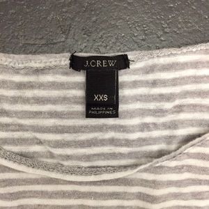 J.Crew | XXS | Long-Sleeve Linen-Cotton Tee Stripe